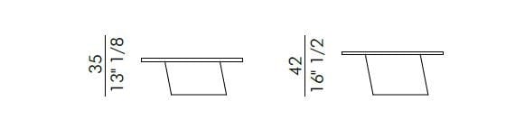 Круглый Хрустальный журнальный столик с металлическим основанием EFORMA Dorado ARCH-00128617 - Вид №2