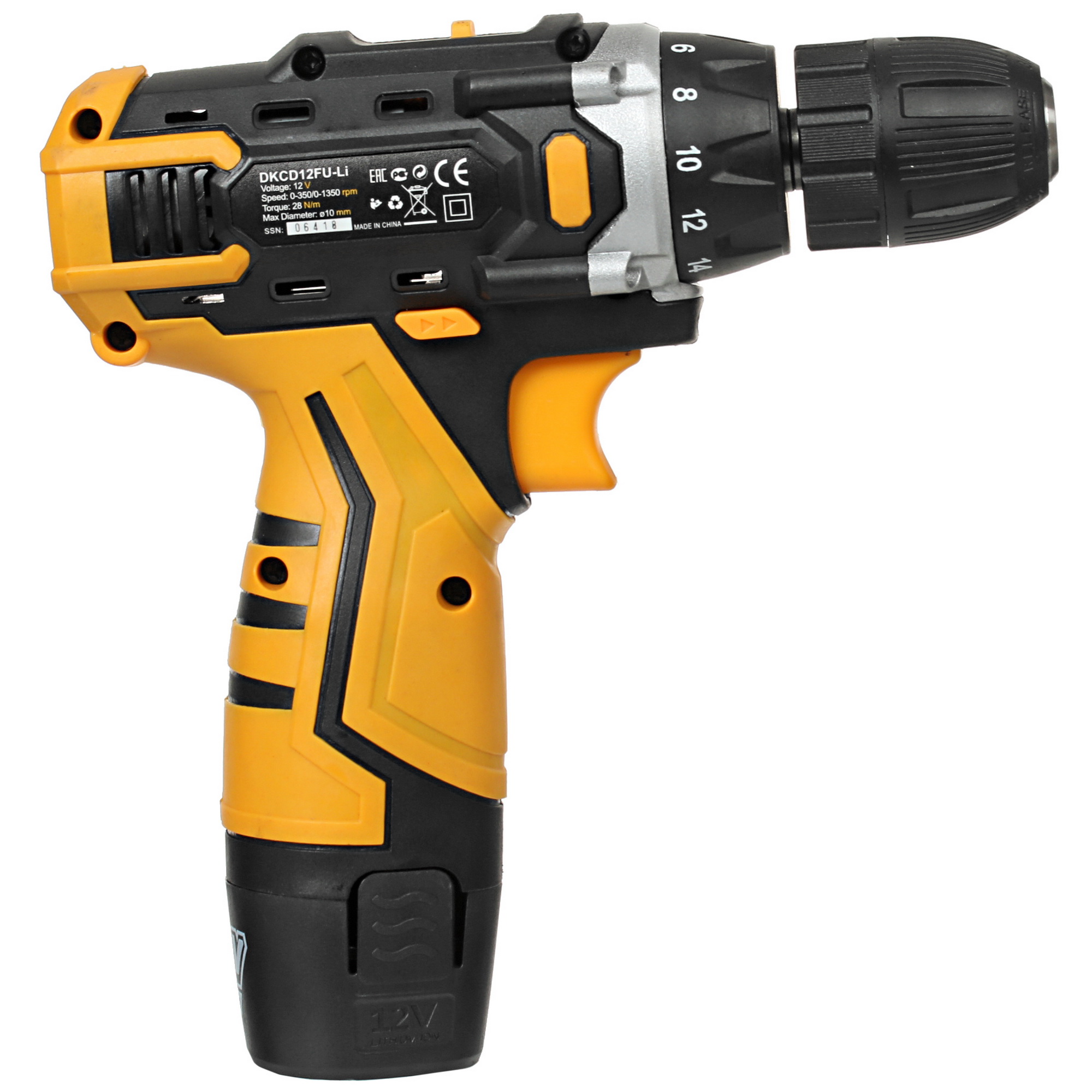 Дрель-шуруповерт DEKO DKCD12FU-Li SET 063-4094 5304354 STDN-0135482 - Вид №1