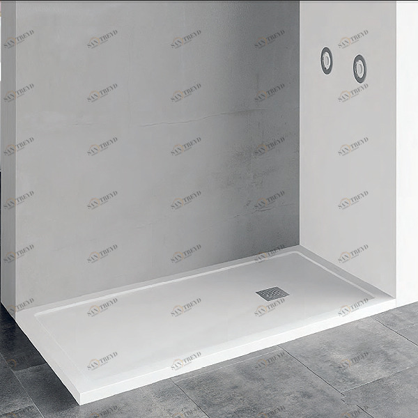 ДУШЕВОЙ ПОДДОН ARES 100X80 СМ STONE NOX WHITE McBath ARES100