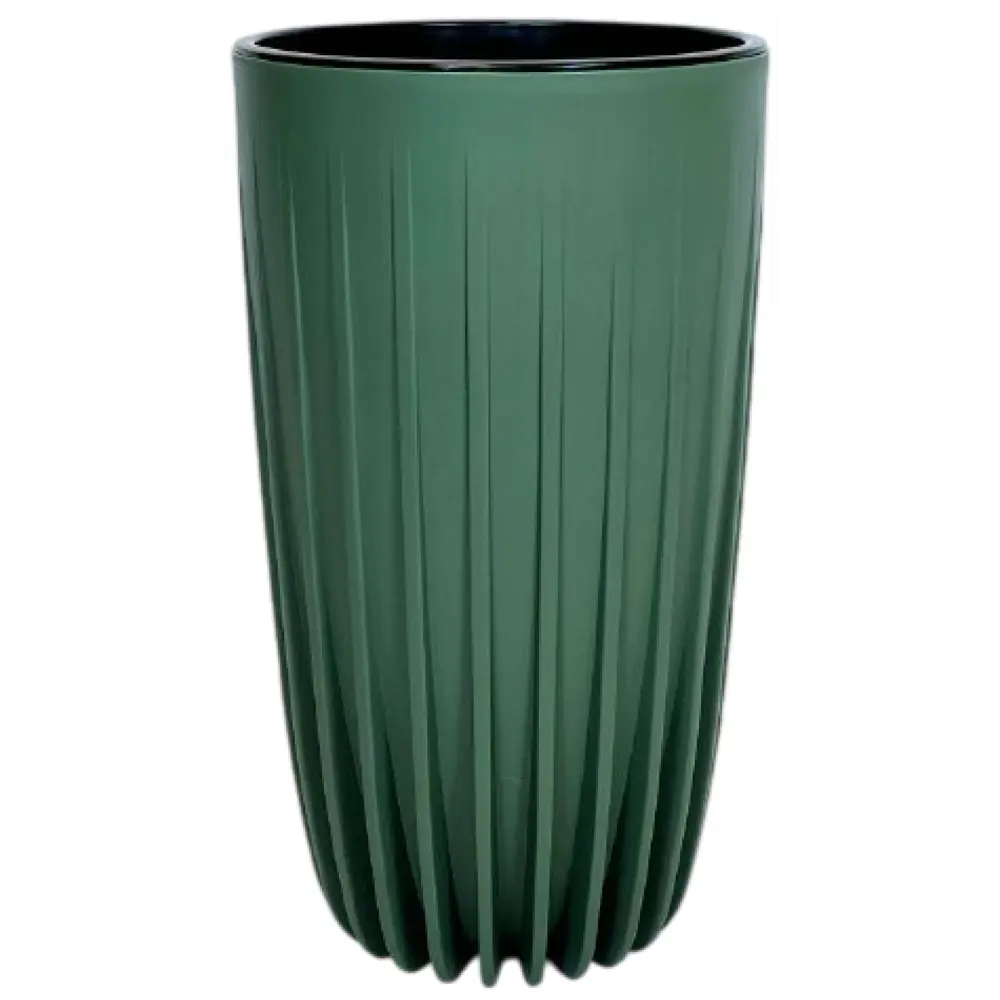 Кашпо Evergreen Design Сигма 28x30x53 см v17 л пластик нефрит 89452950 STLM-2102254