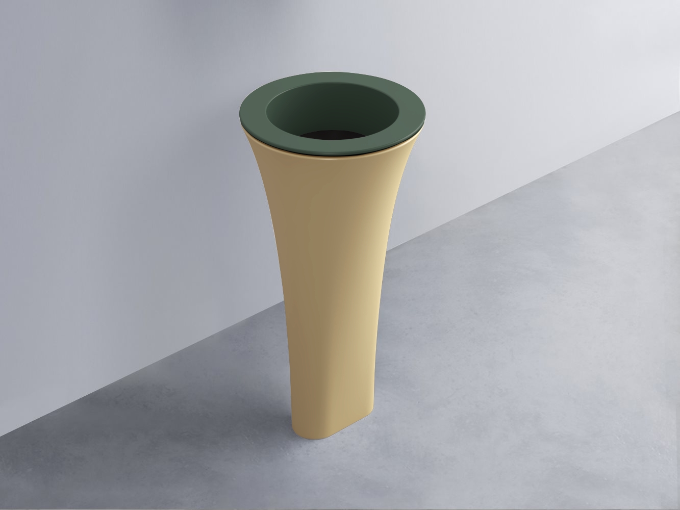 AMLA45-MU+AMPILT-LV+AMCOLT-CN Раковина Amedeo Tondo отдельностоящая cielo Enjoy + Amedeo Ceramica Cielo