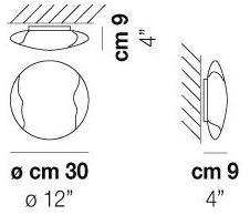 Vetreria Vistosi Стеклянный потолочный светильник Lio sun-id-1476353 - Вид №2