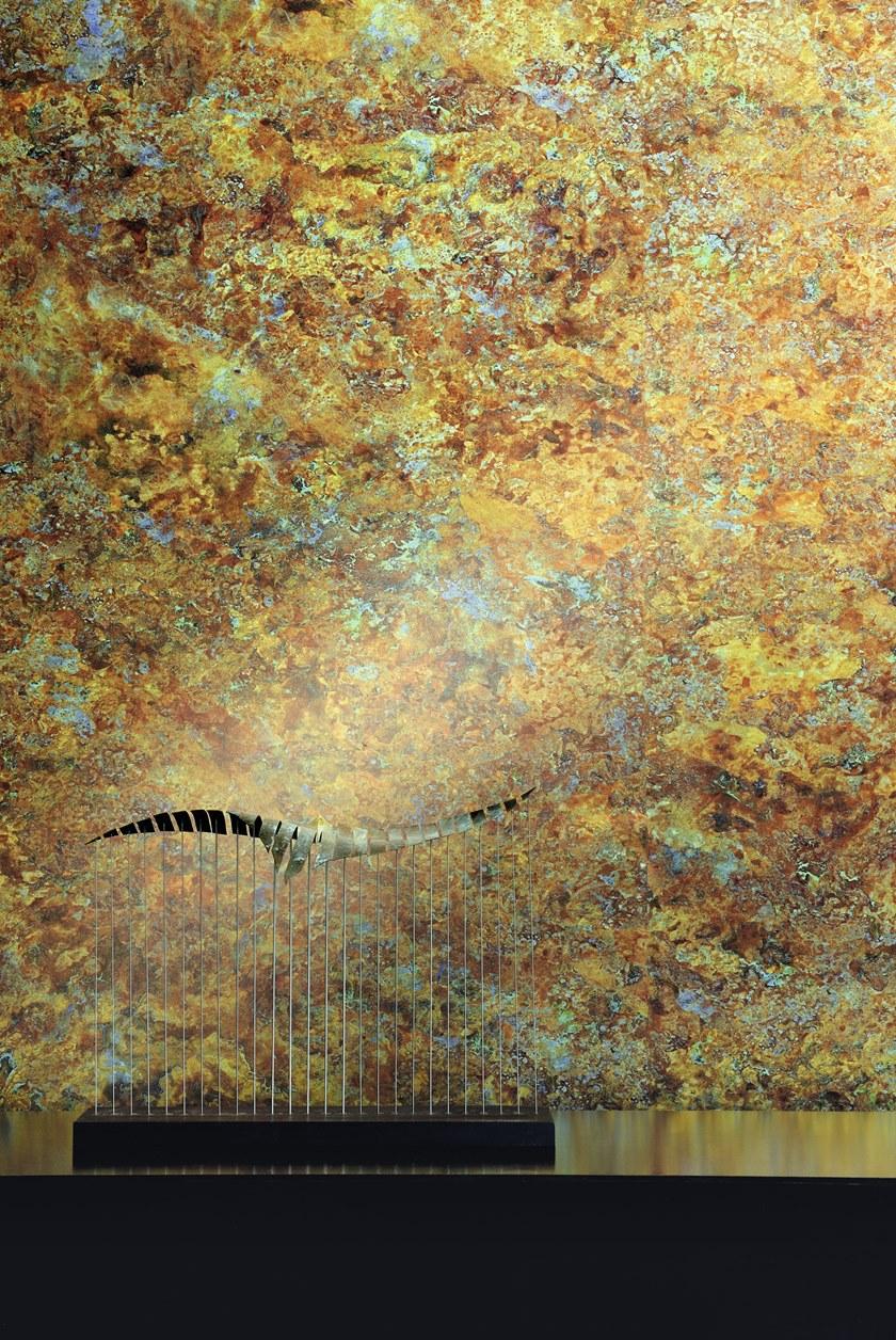 Élitis Покрытие с эффектом пэт-металла для интерьеров Oxydes sun-id-1347663 - Вид №4