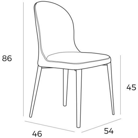 Angel Cerdá Стул из ткани New chair 4036 a120 Angel Cerda - Вид №6