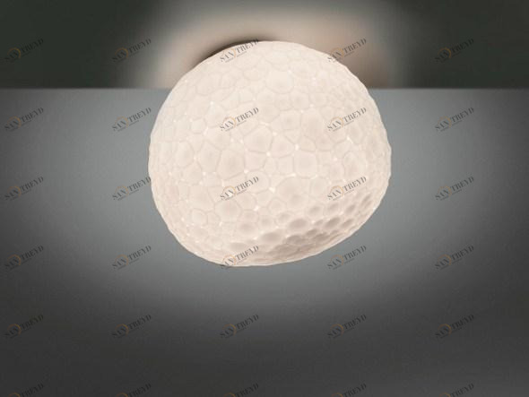 Artemide Галогенный потолочный светильник из дутого стекла Meteorite sun-id-1427722