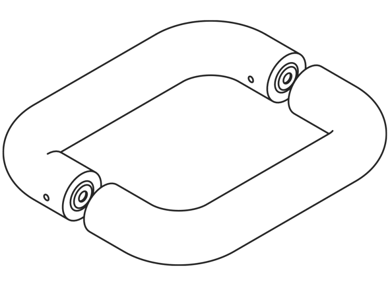 111.23BG.7 Мебельная ручка ø 23 мм HEWI USA Produkte  - Вид №17