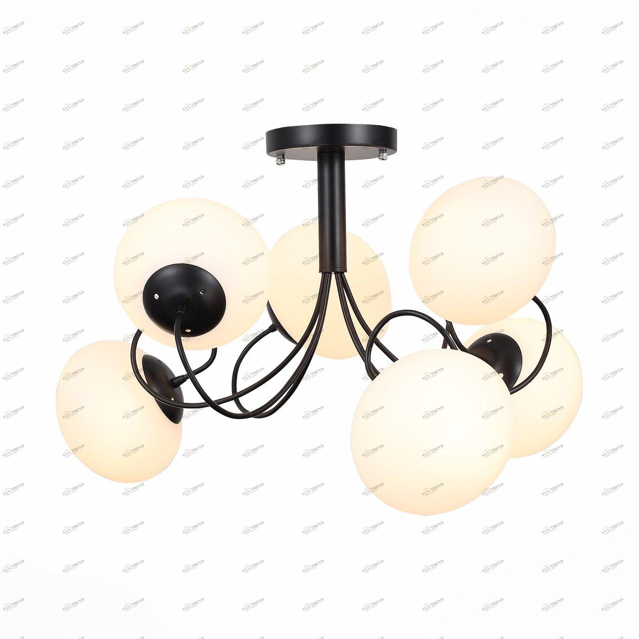 Потолочная люстра ST Luce Acini SL717.402.06 ST LUCE ACINI BLACK 109074 Белый 