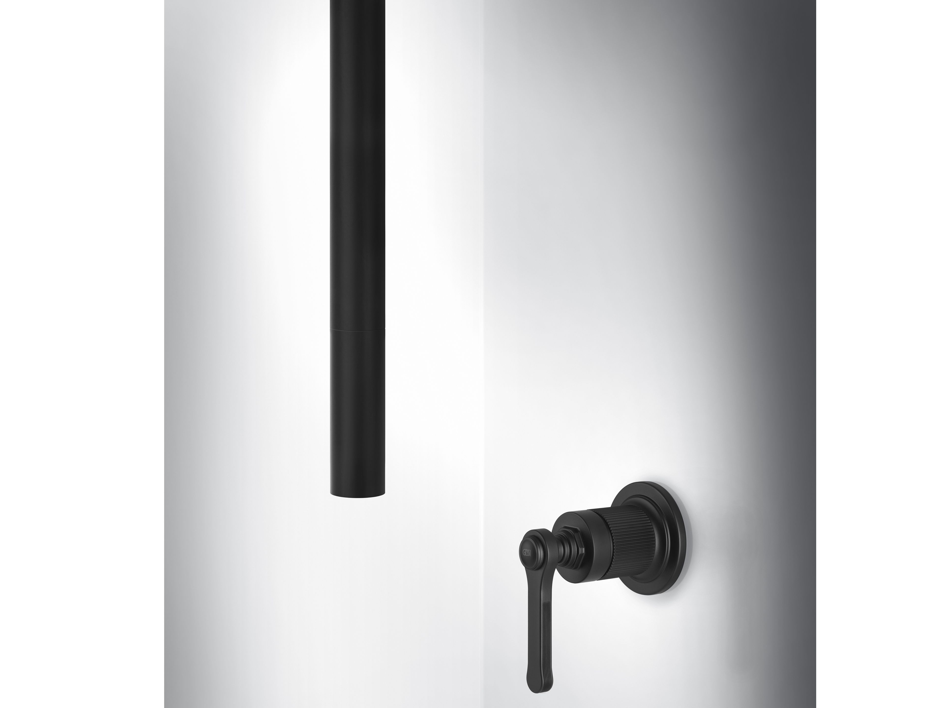 Металлический смеситель для душа с ручным душем Gessi Venti20 ARCH-00065287
