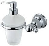 INDA® Дозатор мыла со стеклянной стенкой Raffaella A32120