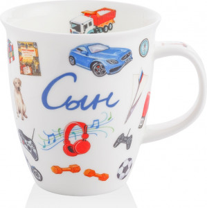 10632202 Dunoon Кружка Dunoon "Сын.Невис" 480мл Фарфор костяной