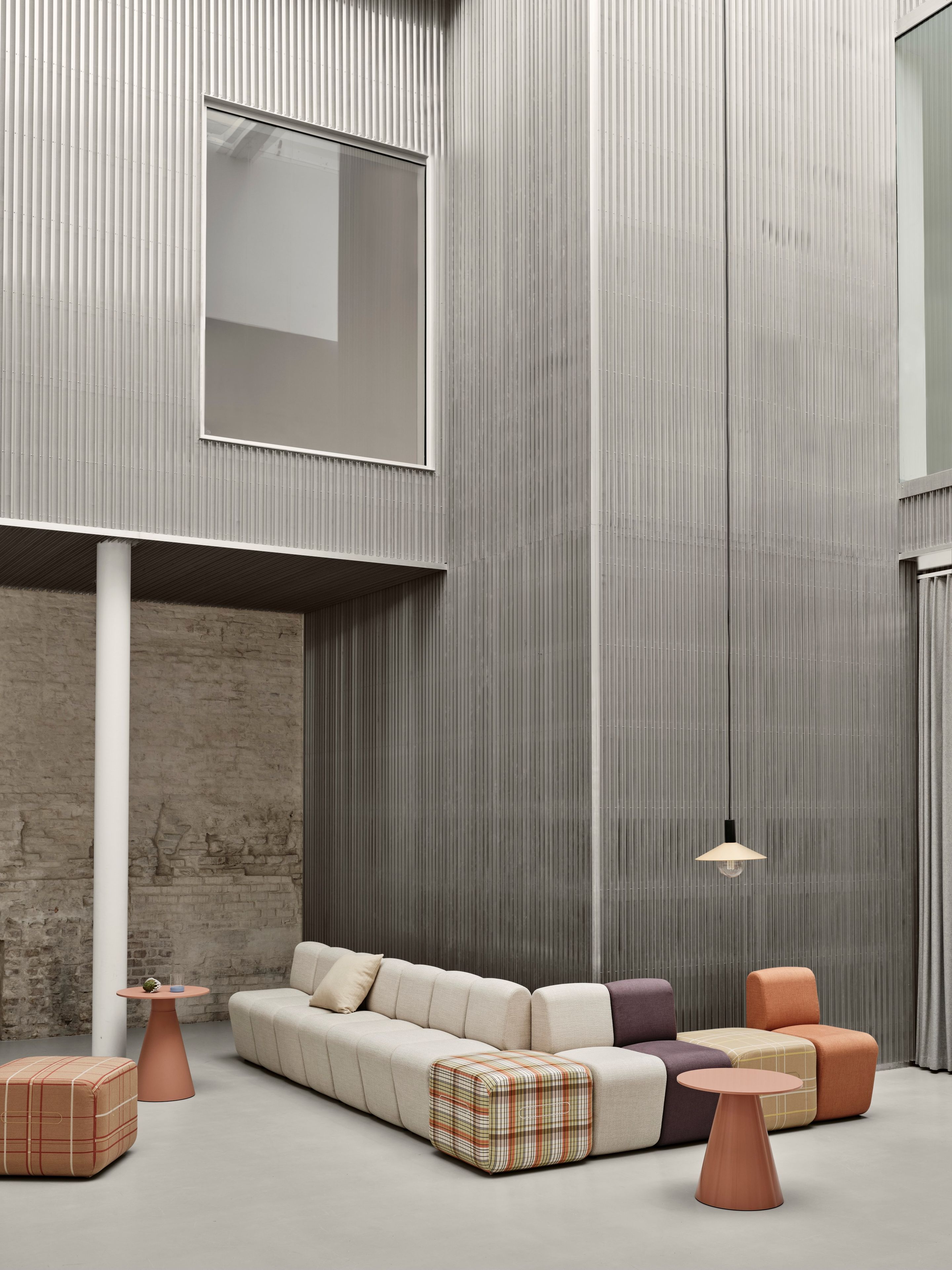 Квадратный пуф из ткани Bla Station ARCH-00129486 - Вид №28