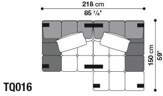 B&B Italia Модульный секционный диван Tufty time sun-id-1414316 - Вид №50