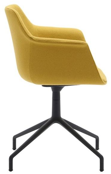 Andreu World Стул с обивкой и подлокотниками Gala So0718 - Вид №3