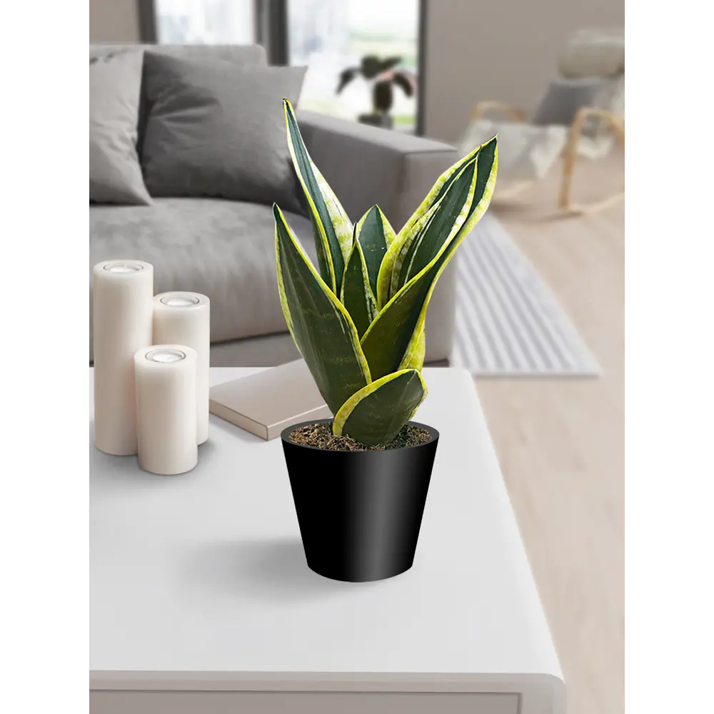 IDI LAND Кашпо London черное с системой двойных стенок 83994173 STLM-0045972 - Вид №3