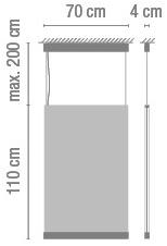 Vibia Подвесной светильник из ткани Curtain sun-id-1415385 - Вид №13