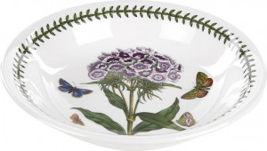 10579257 Portmeirion Тарелка для пасты Portmeirion Ботанический сад.Гвоздика турецкая 20см, фарфор Фарфор