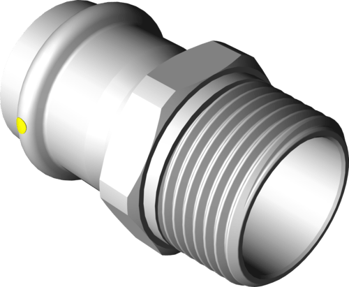 486 815 Модель 0211 Трубопроводные системы  Sanpress Inox G  Переходники/​переходные угольники Santreyd  - Вид №2