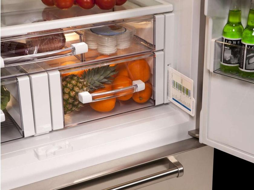 Sub-Zero Американский стальной двухдверный холодильник с морозильной камерой класса а + sun-id-1408615 - Вид №3