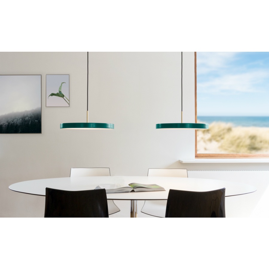 Светильник потолочный 43 см зеленый Asteria Anthracite 2153 UMAGE ДИЗАЙНЕРСКИЕ 00-3880790 Зеленый  - Вид №3