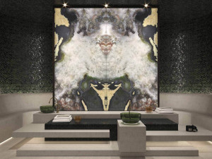 Декоративная панель из алюминия, стекла или ПММА