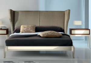 107539 Кровать Absolute с основанием Polyhedron 183 x 136 см La Ebanisteria Nite-Nite