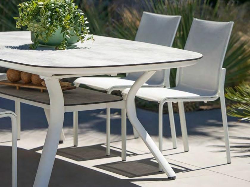 Les jardins Выдвижной прямоугольный садовый стол из алюминия Sagamore Ta09000 / ta09001 - Вид №3