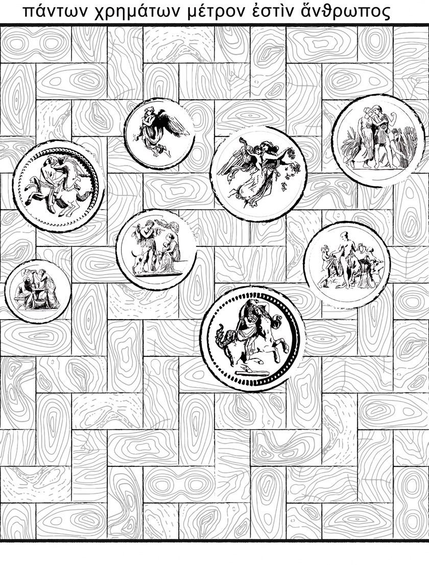 Wall&decò Обои для ванной Wet system 20 Wet_sp2001 / wet_sp2002 - Вид №1