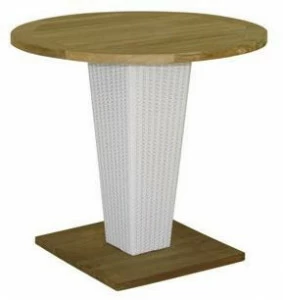 Il Giardino di Legno Круглый садовый стол из синтетического волокна Sentosa 4701+831