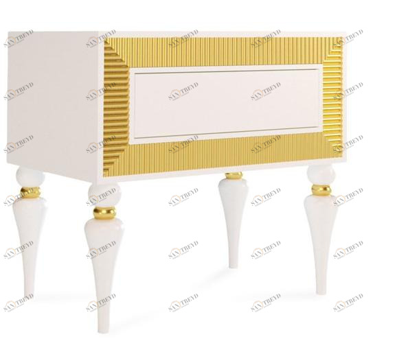 Jetclass Лаковая прикроватная тумбочка Honey Shn107b