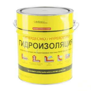 Мастика полиуретановая Alchimica Гипердесмо Классик, 6 кг, цвет зелёный 13211392 STLM-2155917