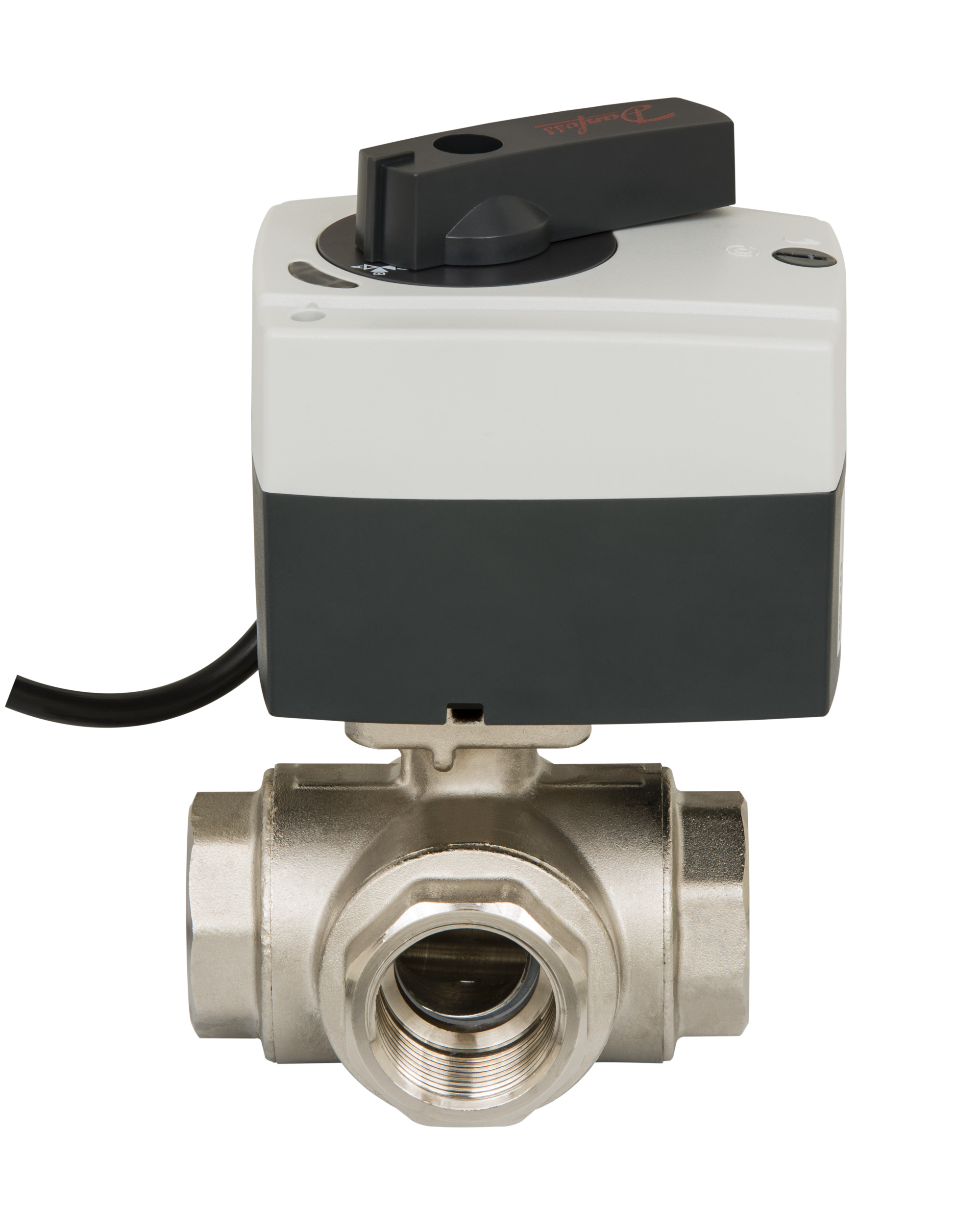 Danfoss Клапаны двухпозиционные шаровые с электроприводом AMZ 112 — проходной, AMZ 113 — трехходовой AMZ 112 кран шар 2х поз Ду32 э/п 230В 082G5409  - Вид №20