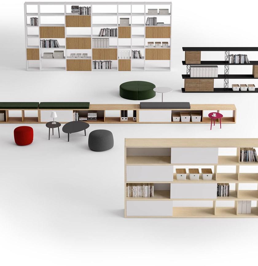 Sinetica Модульный офисный книжный шкаф sun-id-1358093 - Вид №12