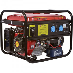 59755 Калибр Бензиновый электрогенератор БЭГ-5500А