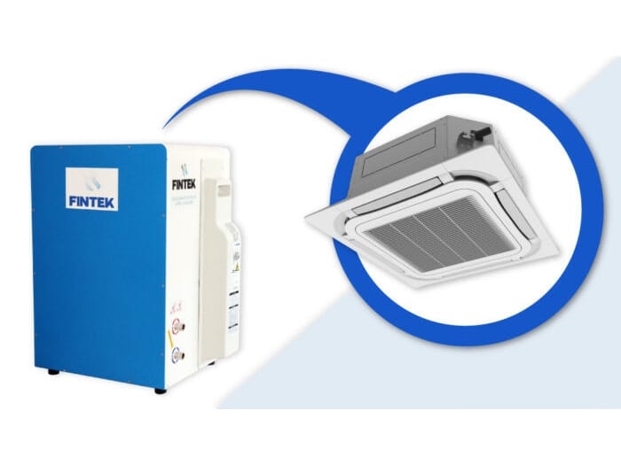 Кассетный моно-сплит-кондиционер Fintek кондиционеры с водяным конденсатом ARCH-00082250