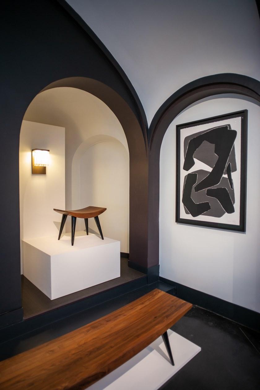 REDA AMALOU DESIGN Скамейка из ореха Jah sun-id-1479272 - Вид №9