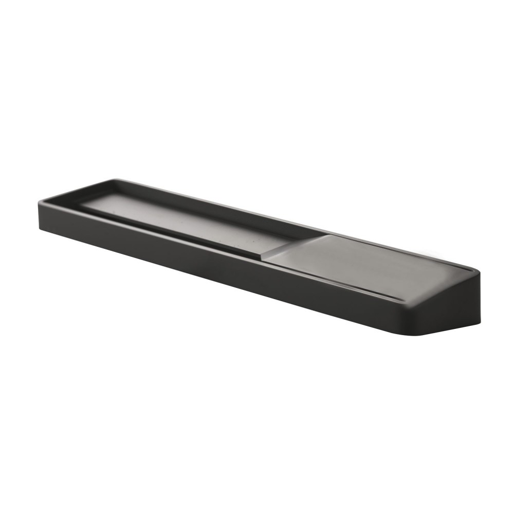 EVBR451RSXEVER Life Design Полка и полотенцедержатель 45 см с выступом - Brunt Brunt Непрозрачный пурпурно-серый - Вид №3