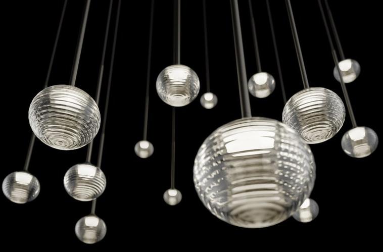 Vibia Светодиодная подвесная лампа из дутого стекла Algorithm sun-id-1411607 - Вид №13