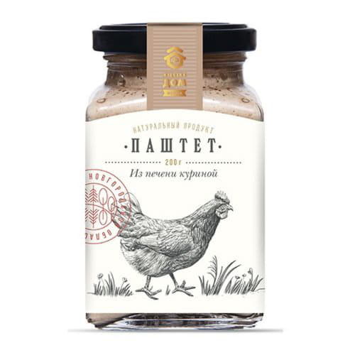 Паштет из печени курицы Медовый дом ферма Santreyd 9396 - Вид №1