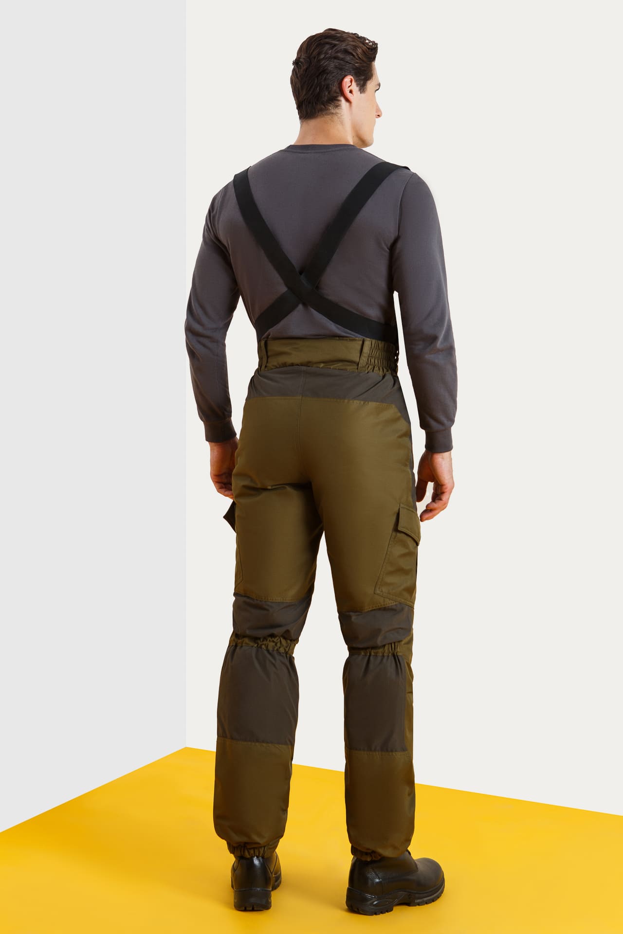 63941 Костюм  зимний хаки West Fishing  Зимняя спецодежда Santreyd  - Вид №11