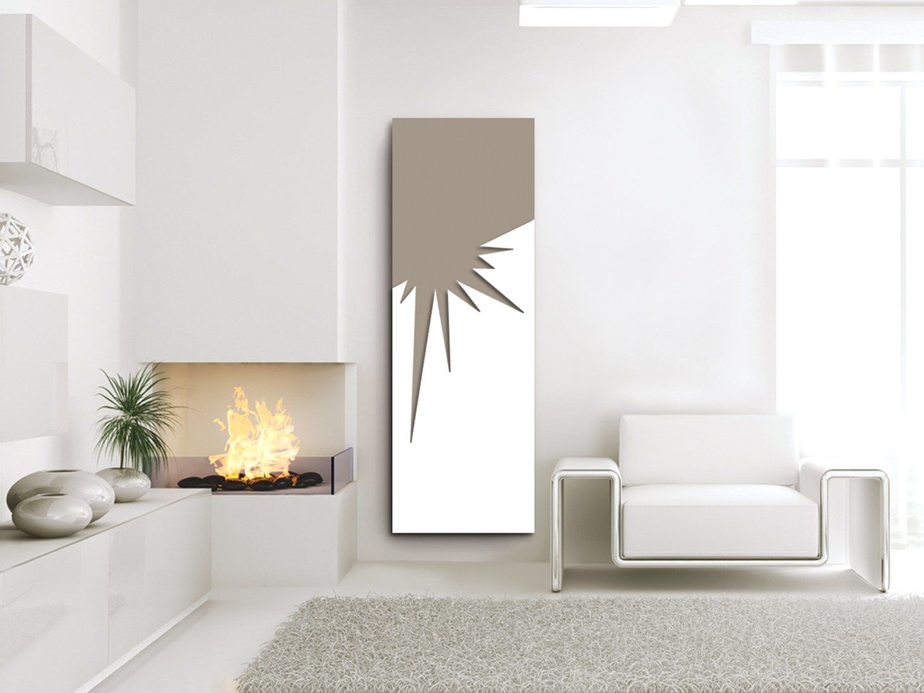 Алюминиевый полотенцесушитель Termo Design двойная пластина ARCH-00051754 - Вид №3