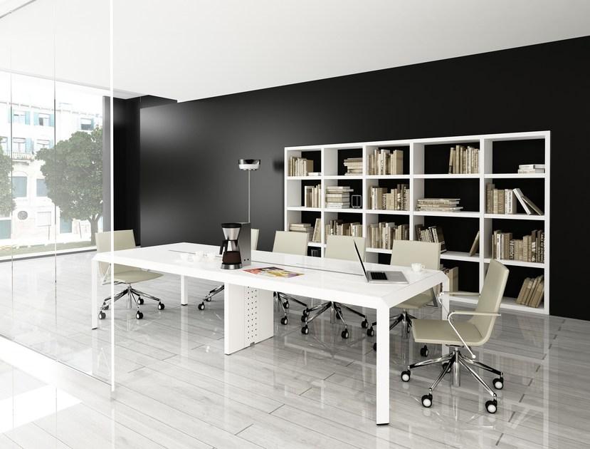 Tuna Ofis Стол для совещаний прямоугольный лакированный Metis sun-id-1405126 - Вид №1