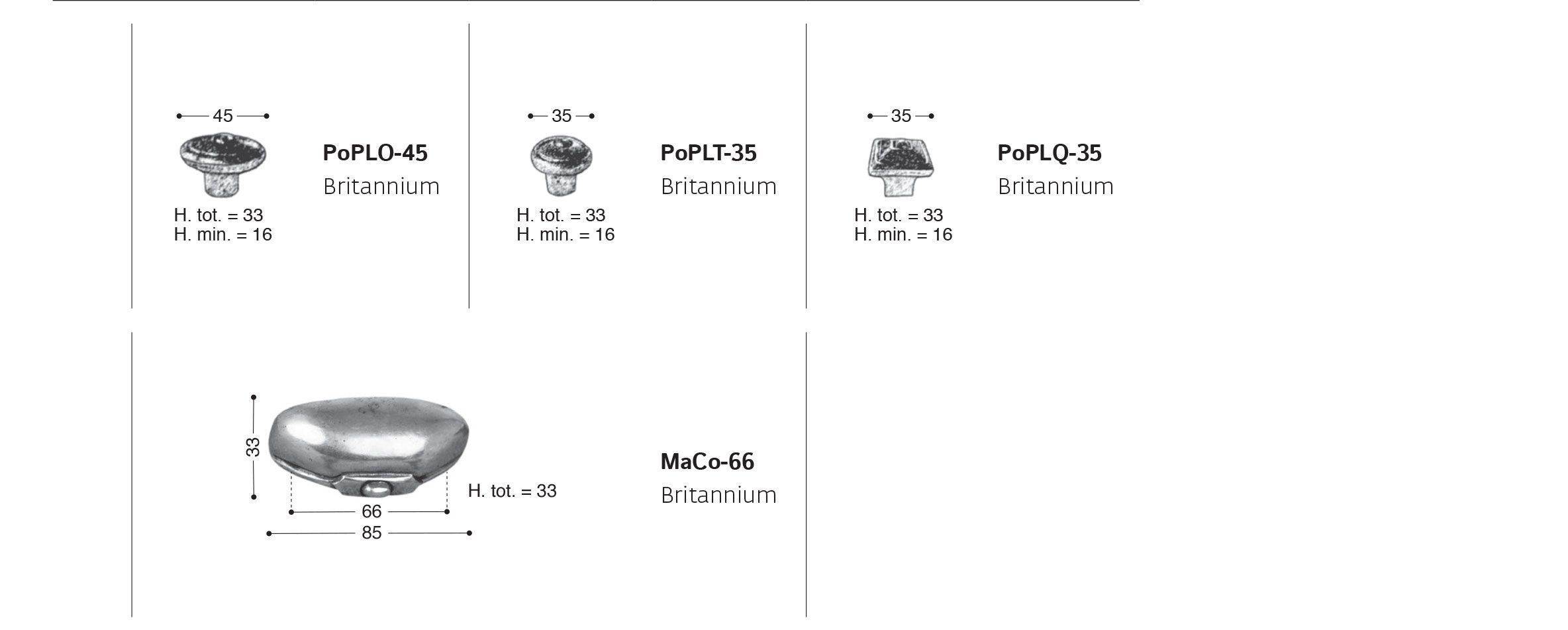 Pomolini in Britannium GIARA ART DESIGN-BRONZE ARCH-00091364 - Вид №16