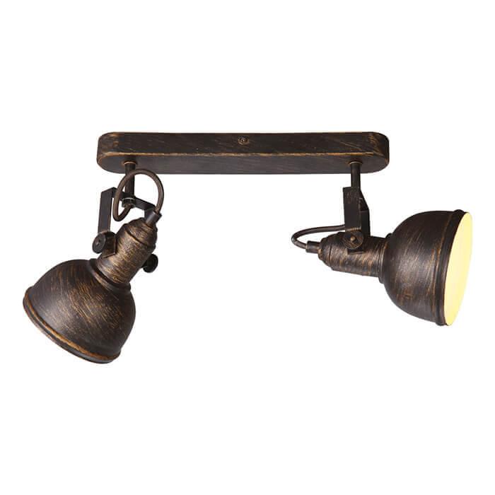 Спот потолочный на 2 лампы коричневый Martin A5213AP-2BR ARTE LAMP MARTIN 00-3926154 Коричневый  - Вид №3