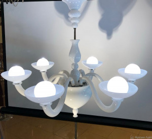 Sylcom 1550/6 K BLS люстра белая