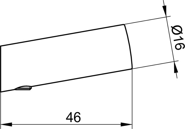 12814370000 Крючок для полотенца KEUCO Collection REVA - Вид №3
