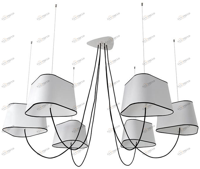designheure Люстра из ткани Nuage sun-id-1469451
