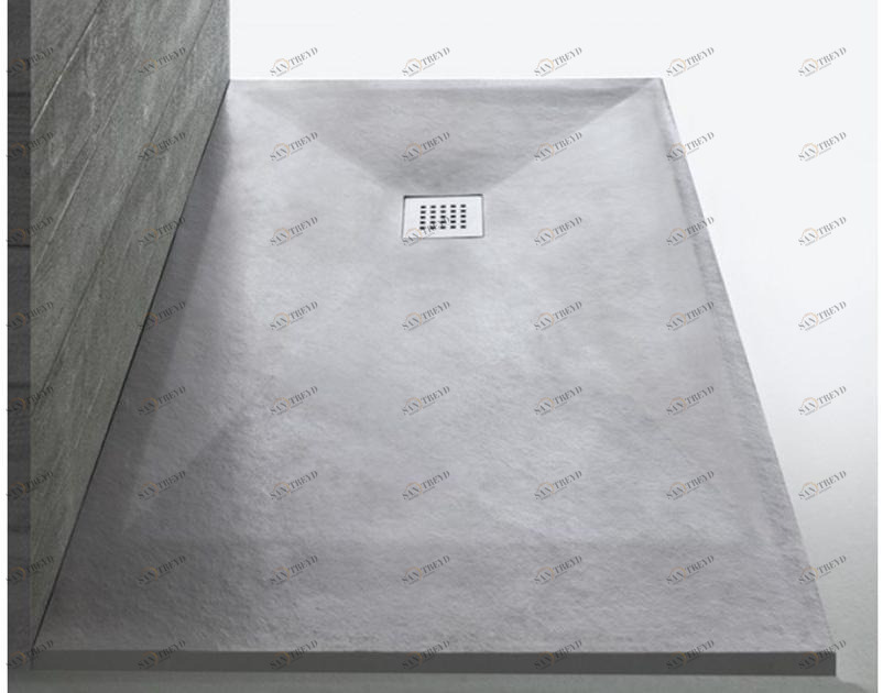 Samo Прямоугольный нескользящий душевой поддон из композитного материала в современном стиле Eccelsa sun-id-1453153