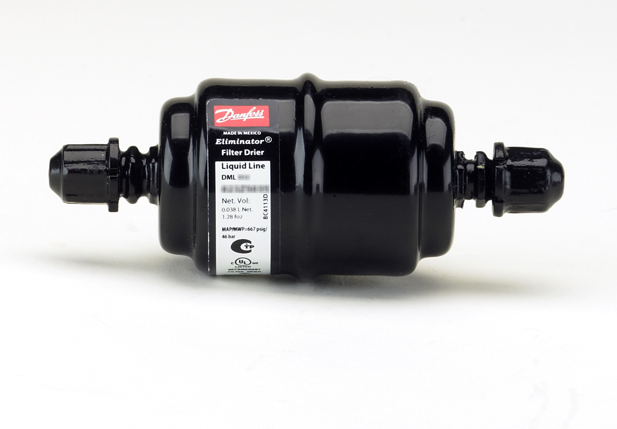 Danfoss DML — неразборные фильтры-осушители DML 307s Фильтр-осушитель 023Z0071  - Вид №15