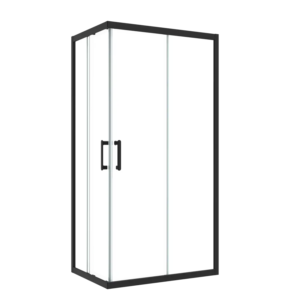 Комплект стекол для душевой ширмы Sensea Easy 100x70 см прозрачное стекло, цвет профиля на выбор 85868666 STLM-2030887 - Вид №2