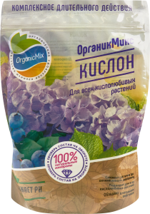 ОрганикМикс Кислон — подкислитель почвы для кислолюбивых растений 1,3 кг 86447392